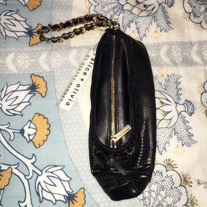 alice and olivia wristlet